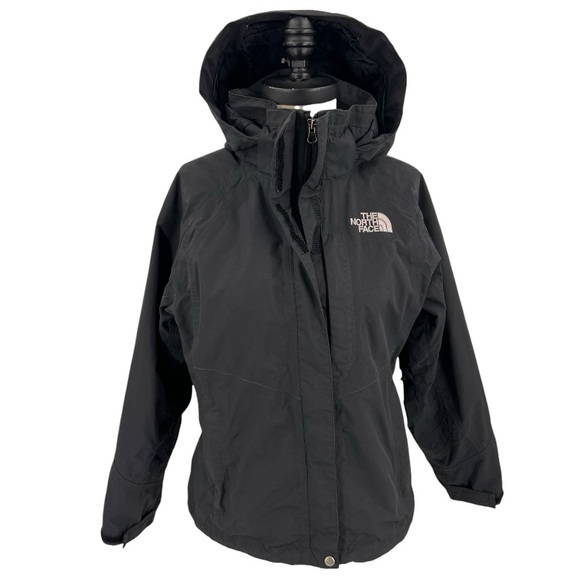The North Face Women's Antora Hyvent Jacket Black SZ M Wind Rain - Picture 8 of 14